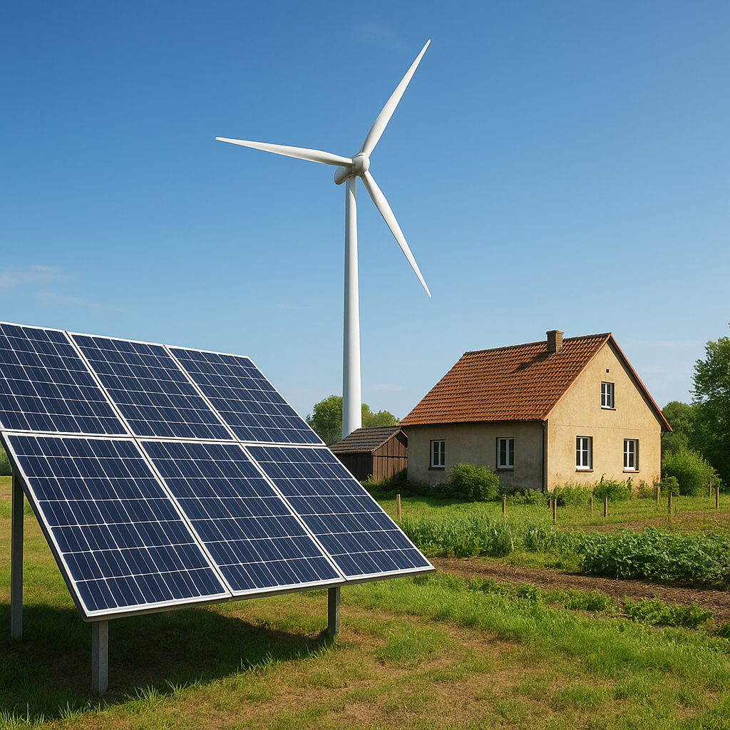 Jak korzystać z energii odnawialnej w gospodarstwie