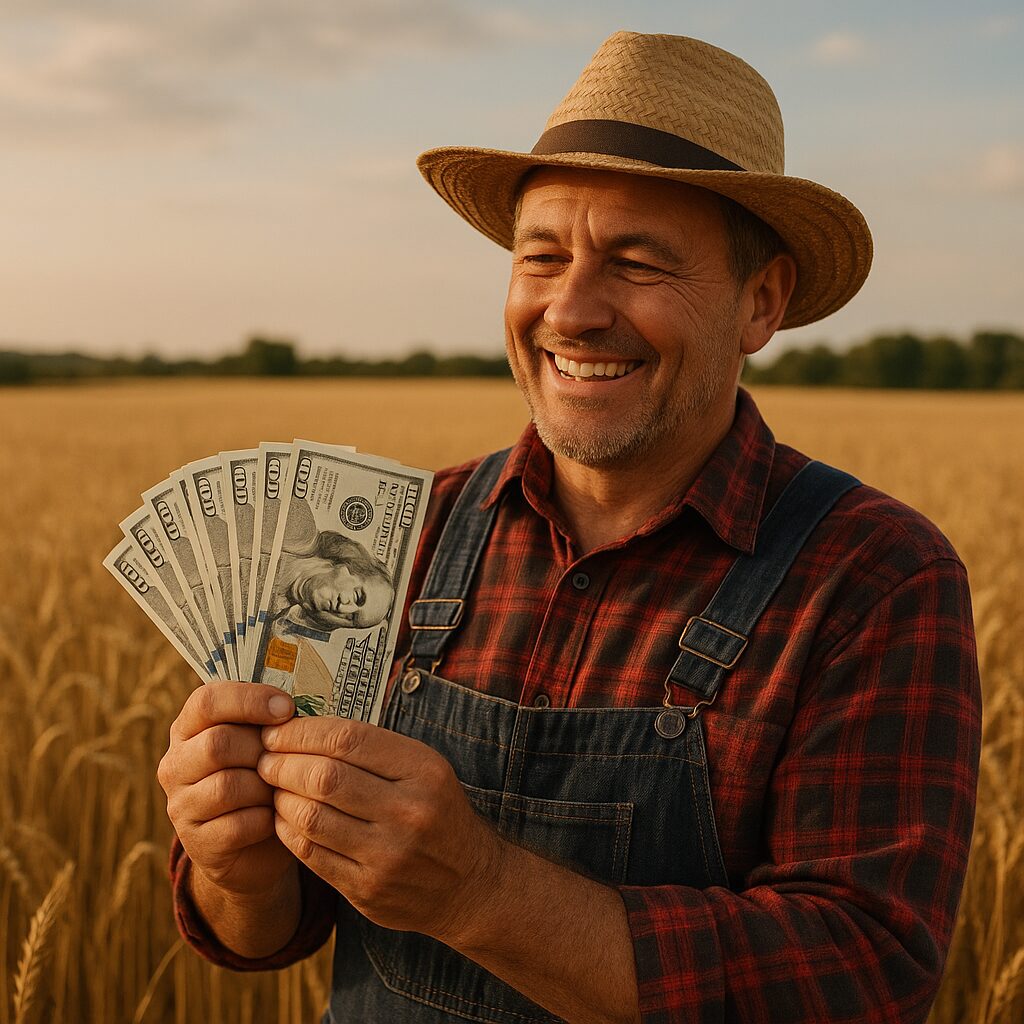 Największy zysk w gospodarstwie