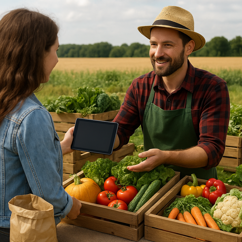 Jak sprzedawać produkty rolne bez pośredników