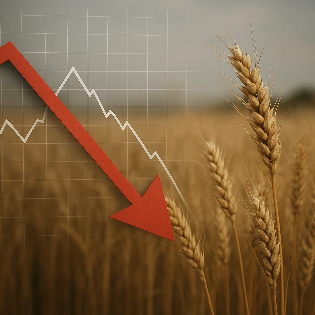 Największy spadek cen zbóż