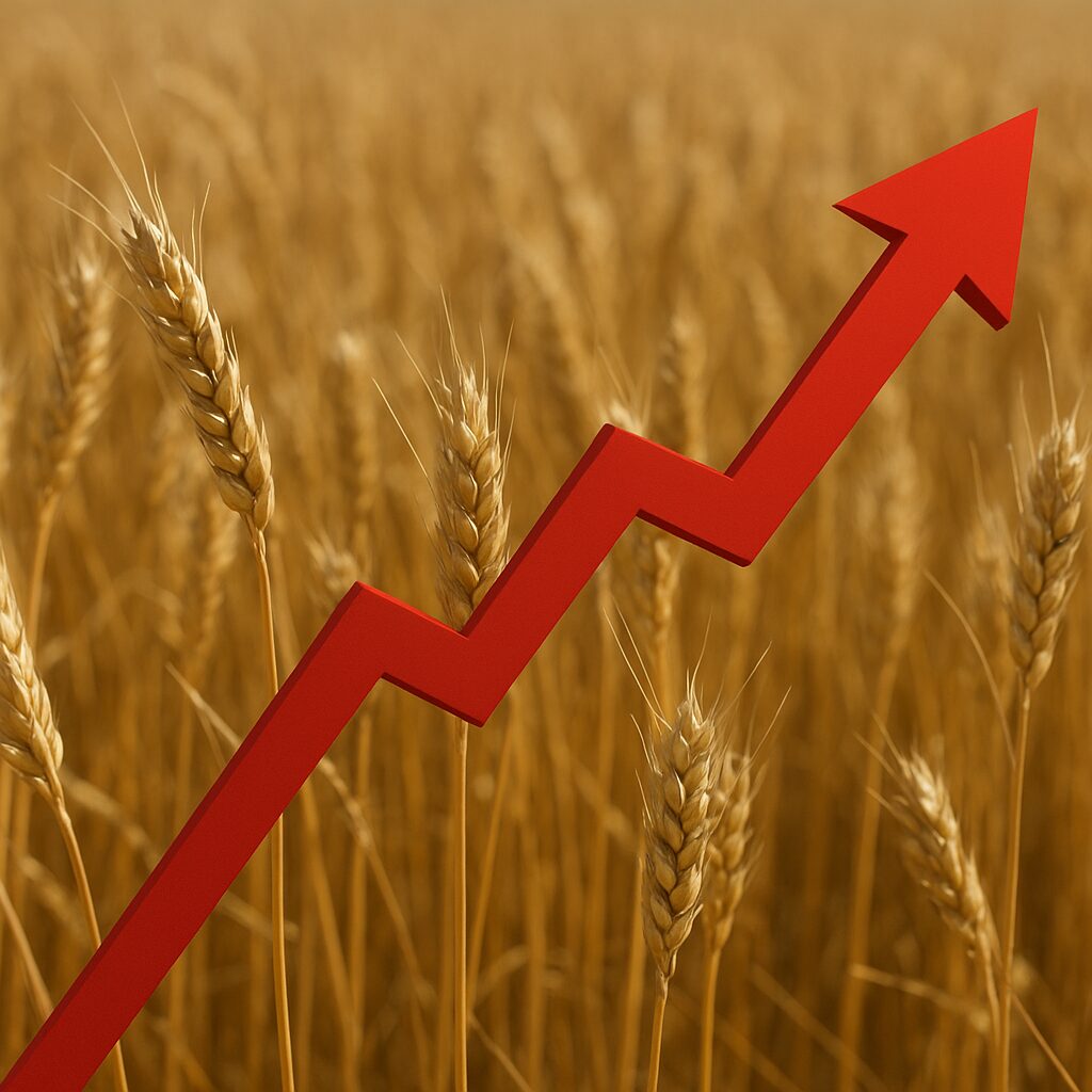 Największy wzrost cen zbóż