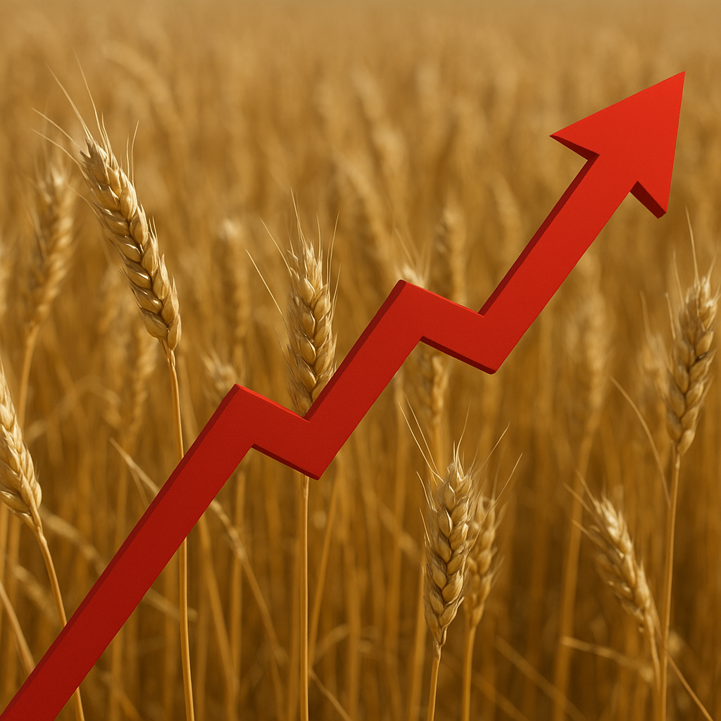 Największy wzrost cen zbóż