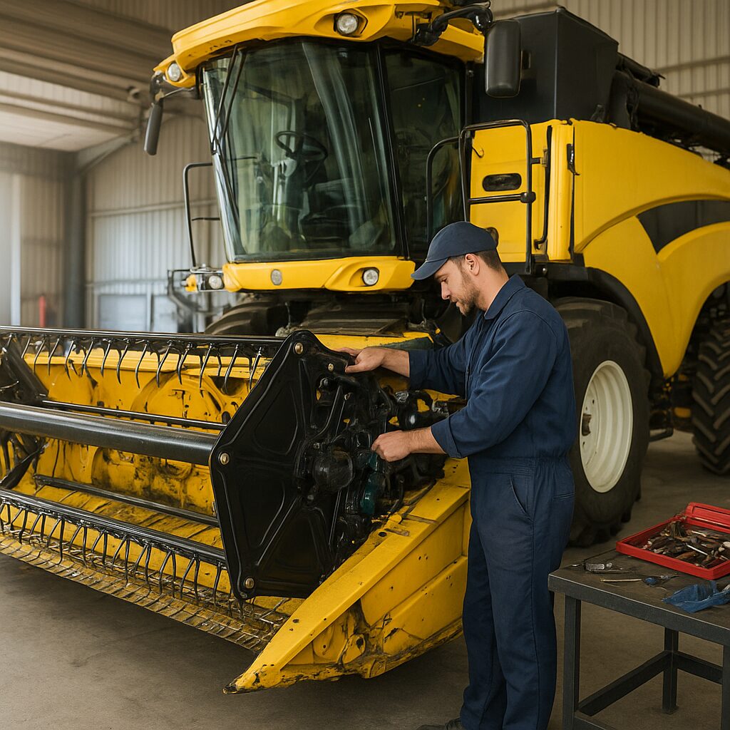 Jak przygotować kombajn przed sezonem
