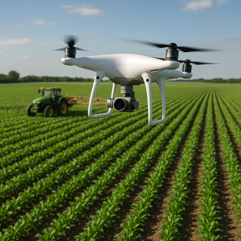 Drony w rolnictwie – praktyczne zastosowania
