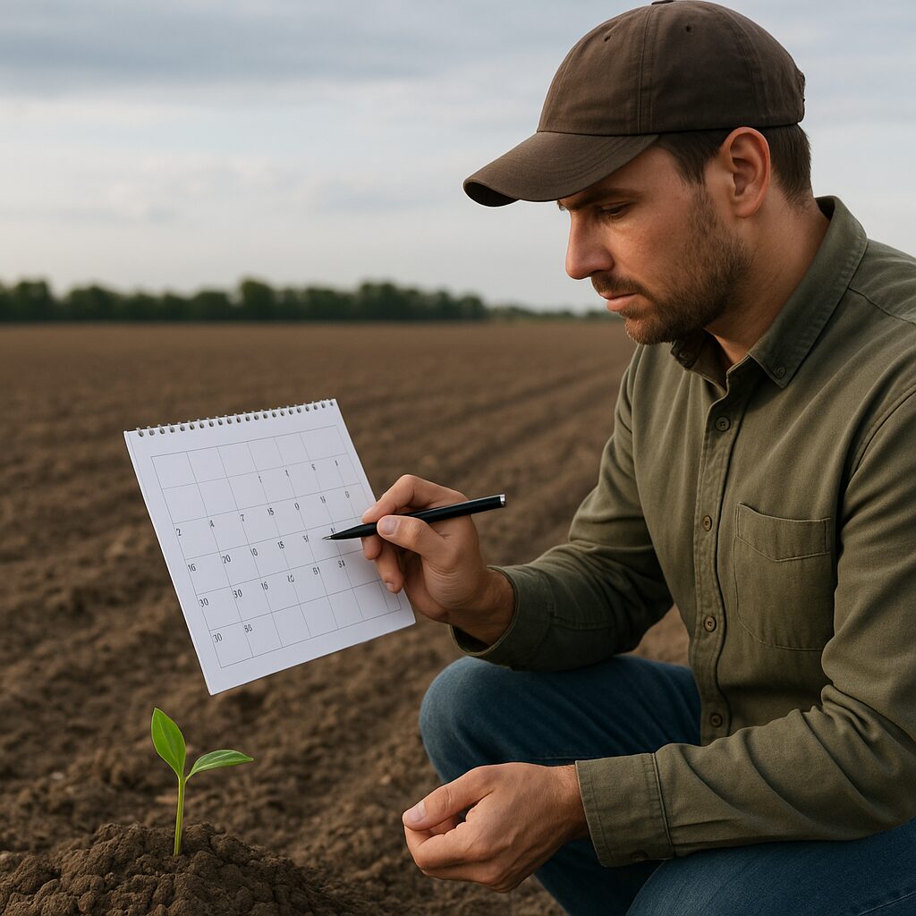 Jak określić termin siewu