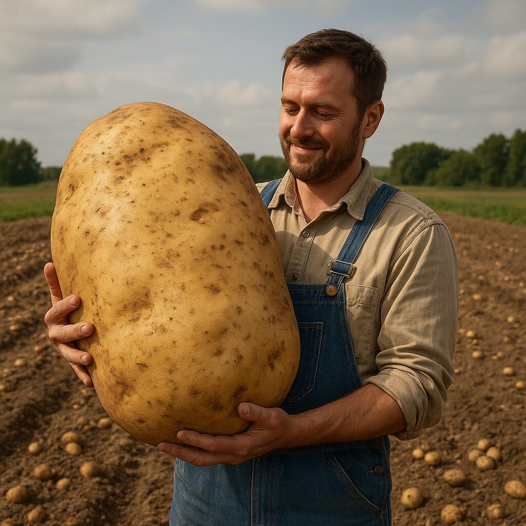 Największy plon ziemniaków