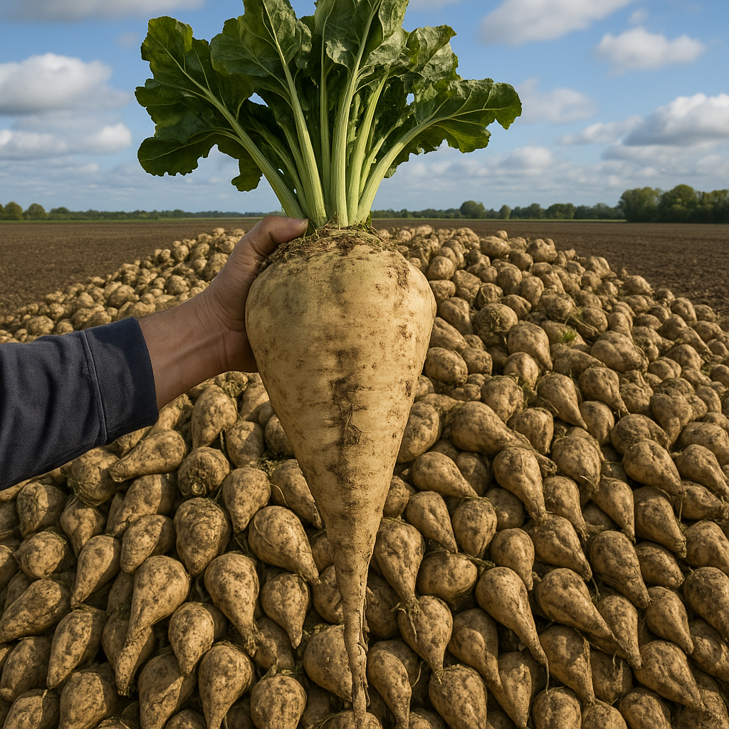 Największy plon buraków cukrowych