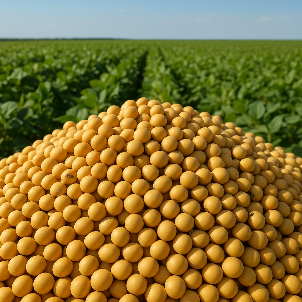 Największy plon soi