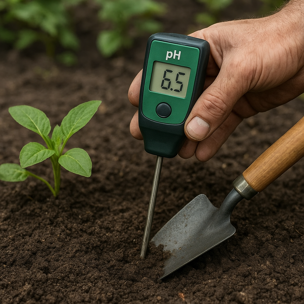Jak mierzyć pH gleby