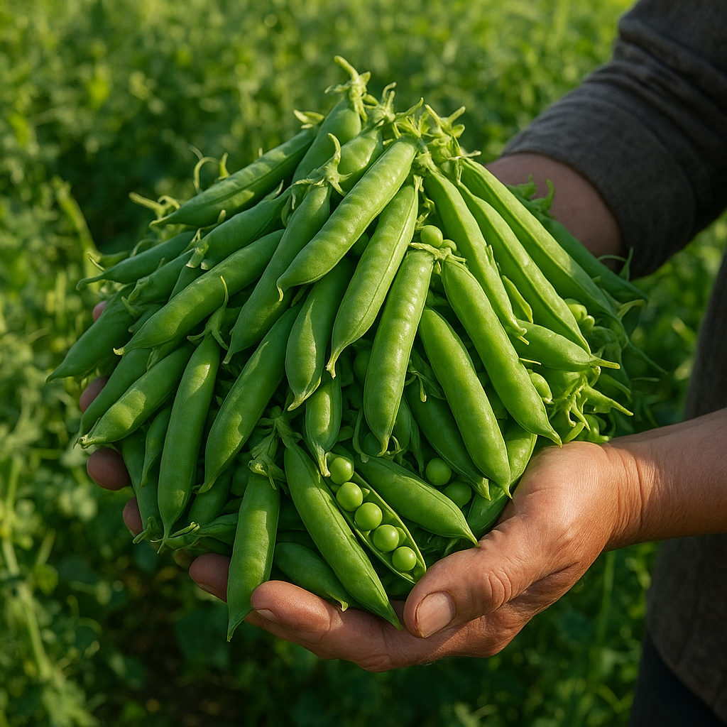 Największy plon grochu