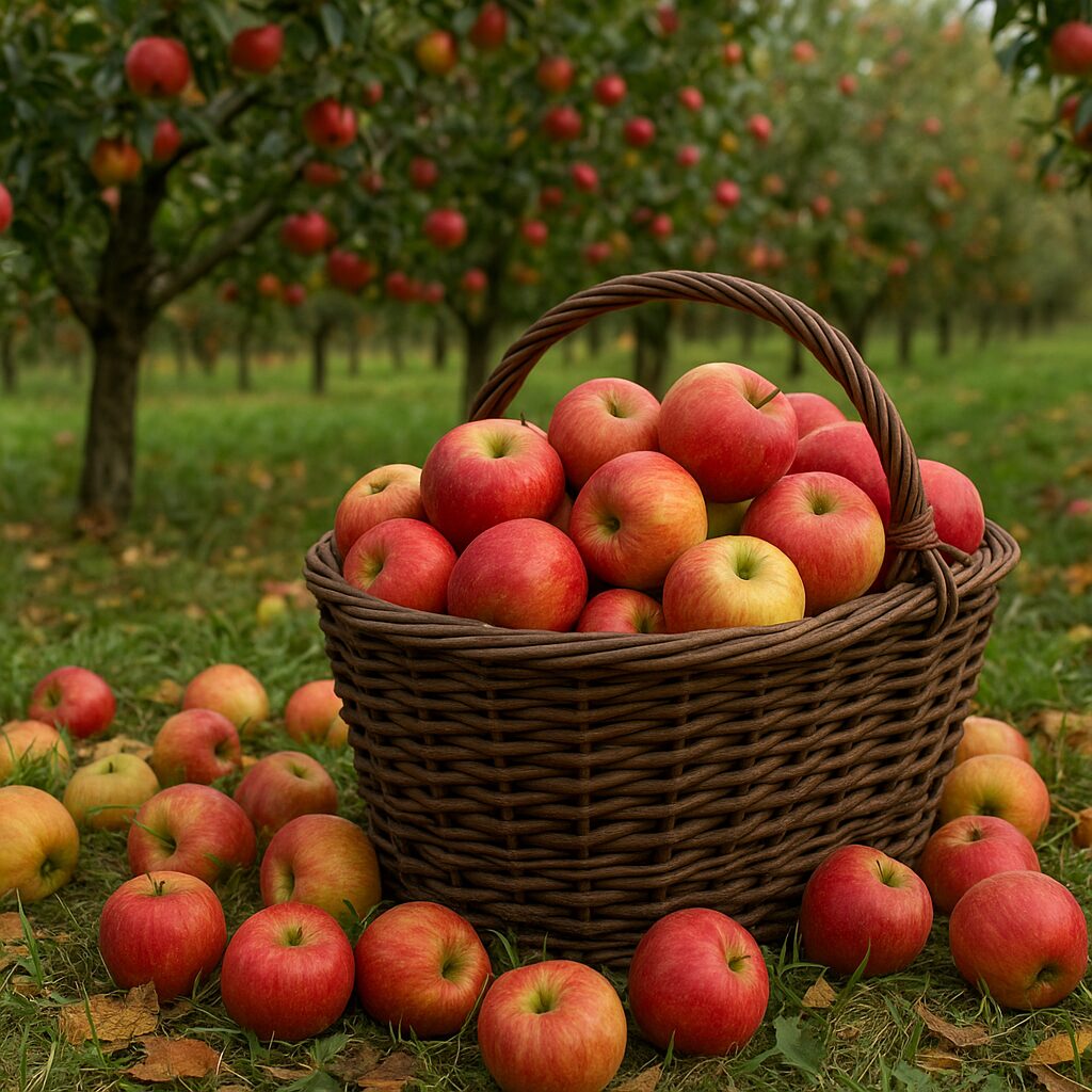 Największy plon w sadzie