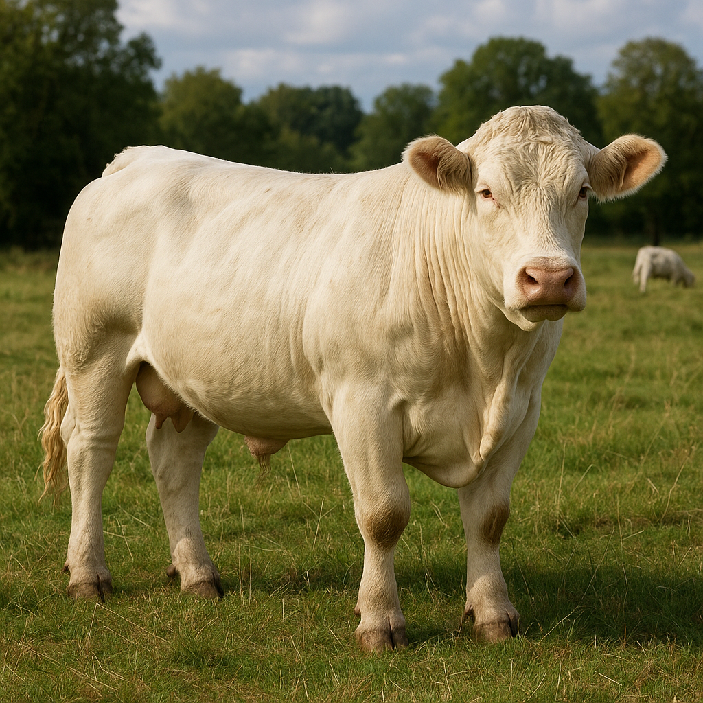 Bydło rasy Charolaise
