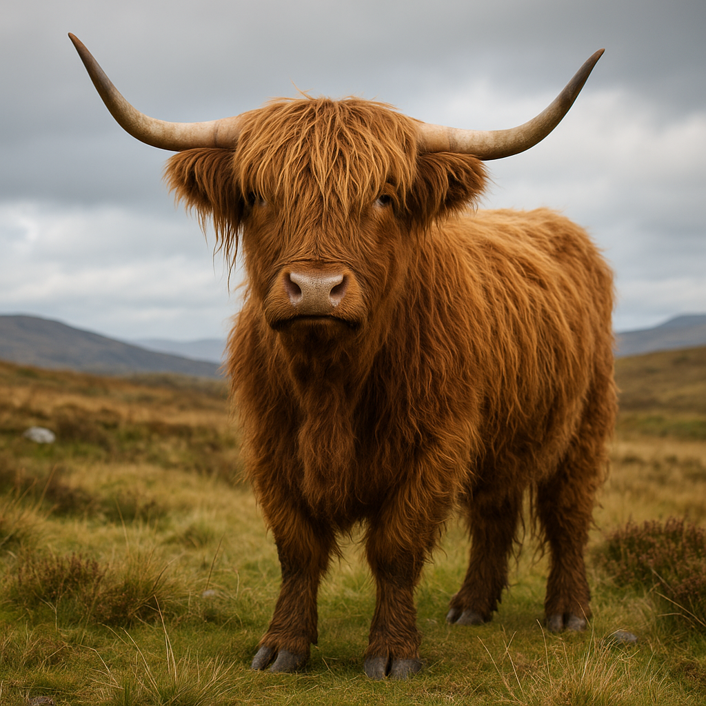 Bydło rasy Highland Cattle