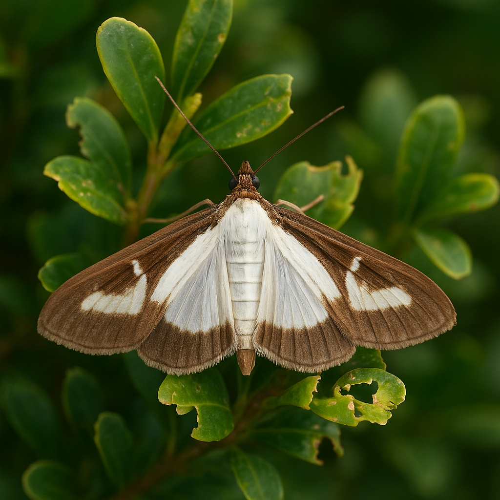 Ćma bukszpanowa – bukszpan