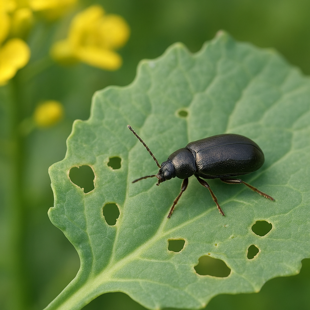 Pchełka rzepakowa – rzepak