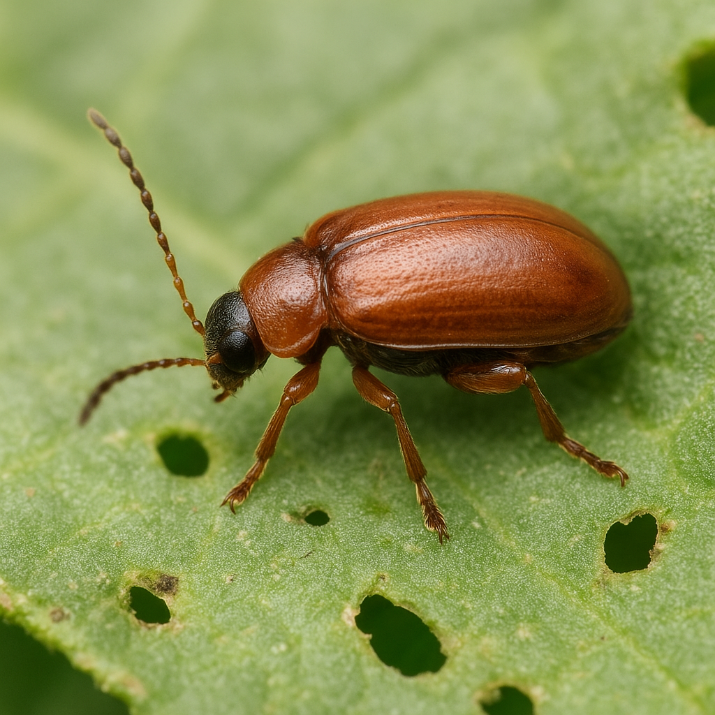 Pchełki ziemne – rzepak, warzywa