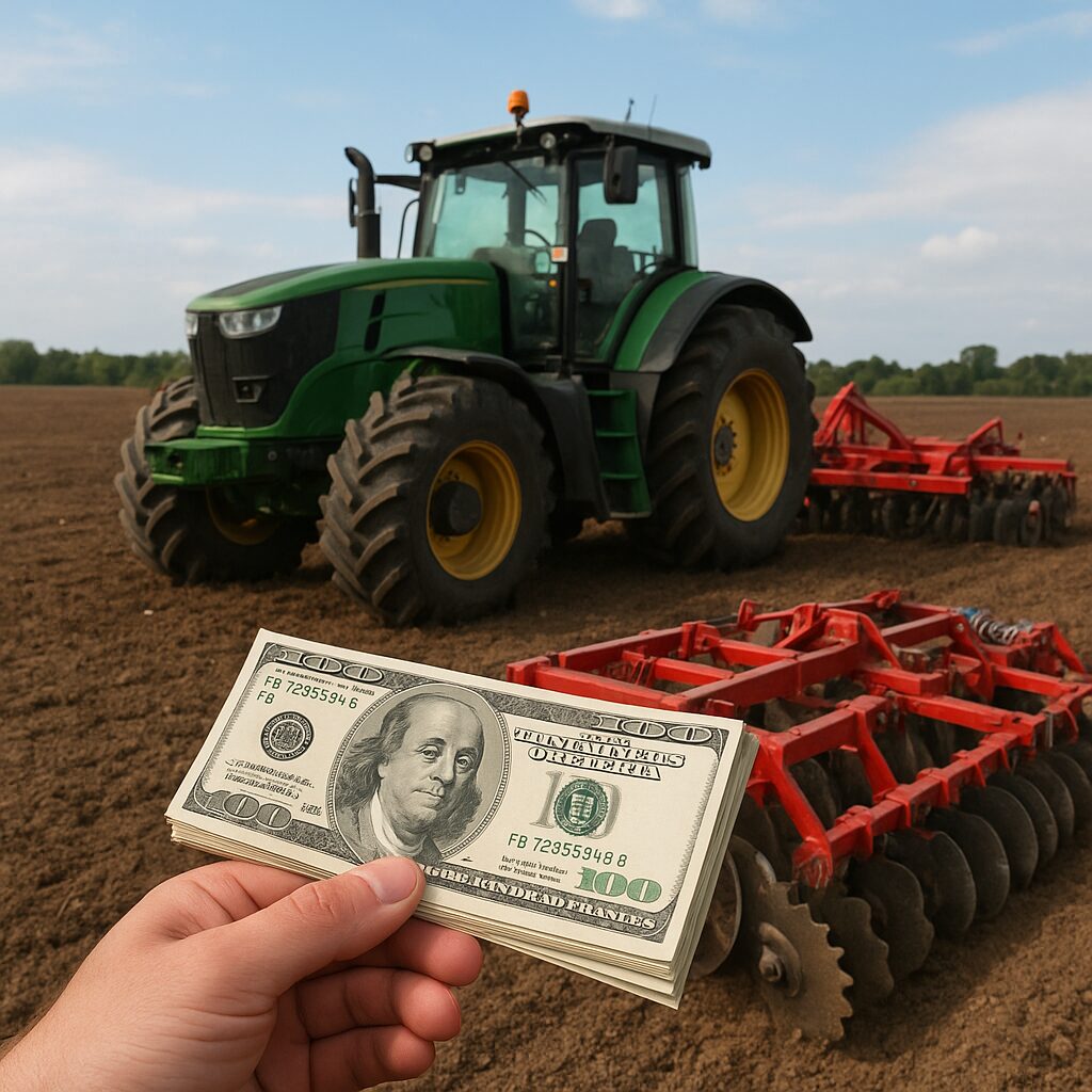 Największy koszt maszyn rolniczych