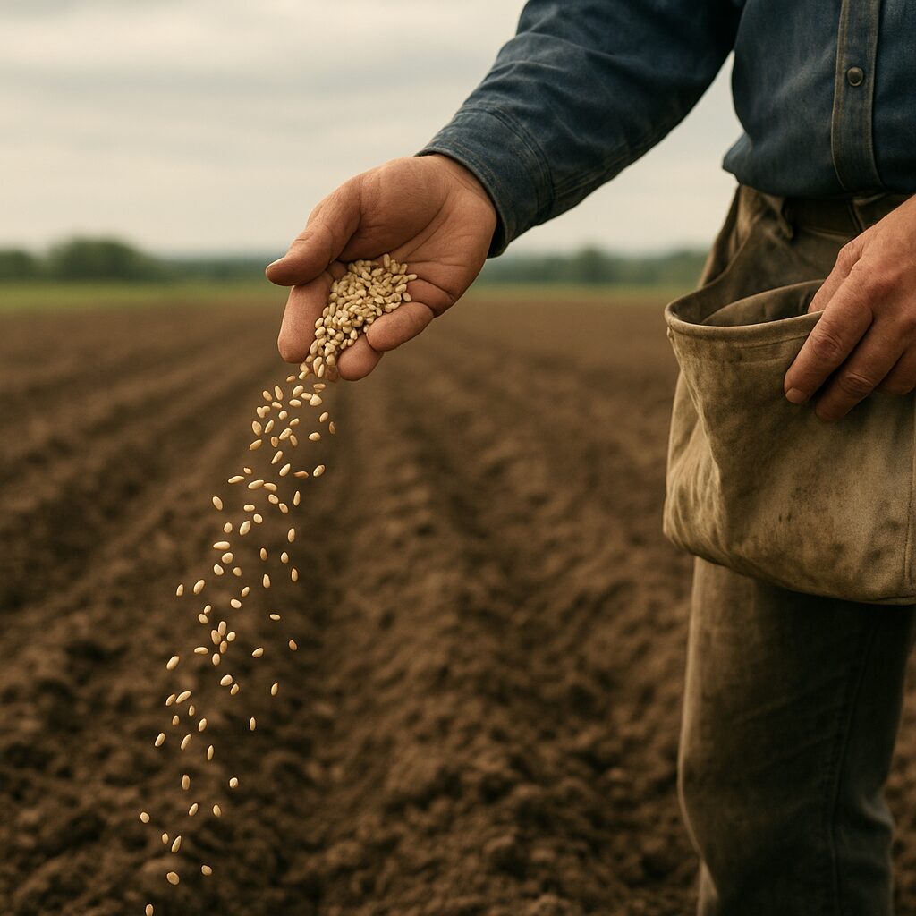 Największy błąd przy siewie