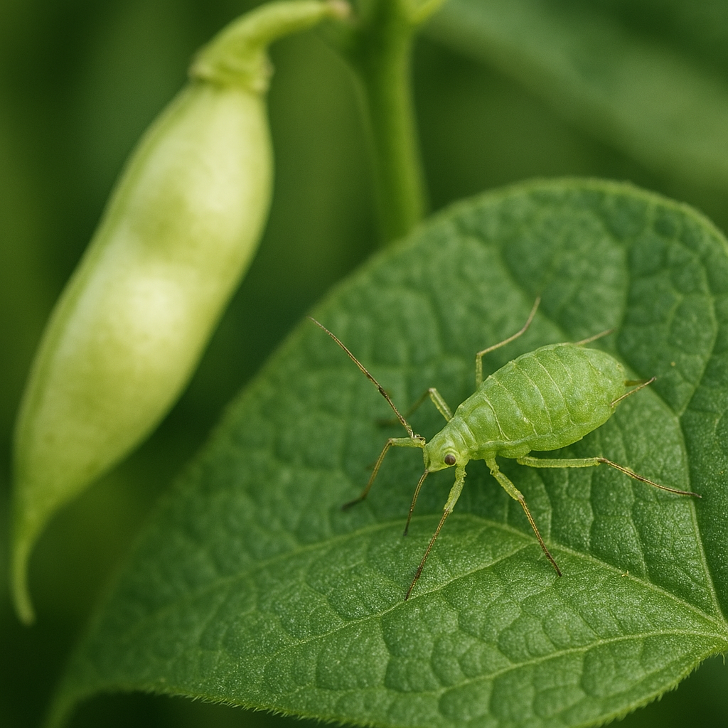 Mszyca fasolowa – fasola