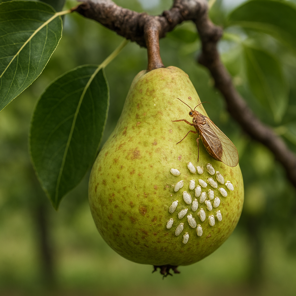 Kwieciak gruszowiec – grusze