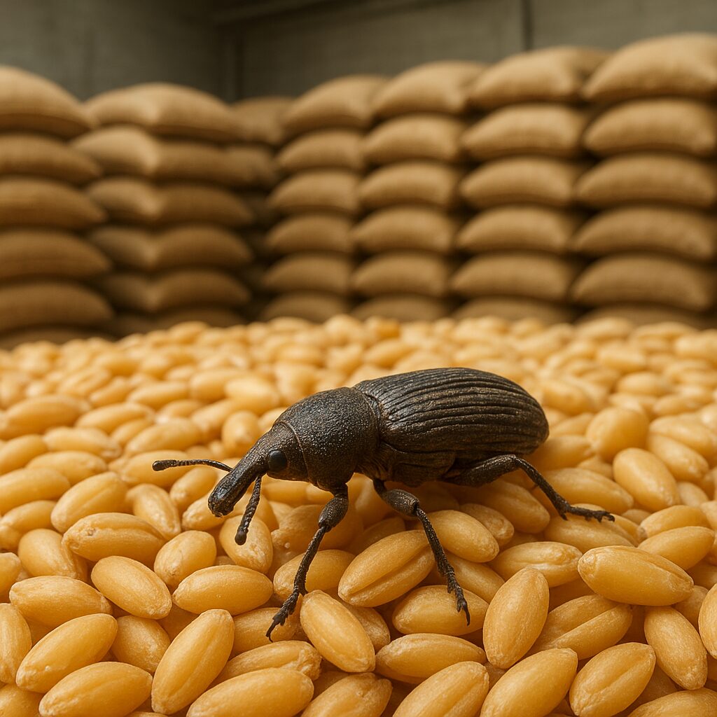 Trojszyk ulec – zboża w magazynach