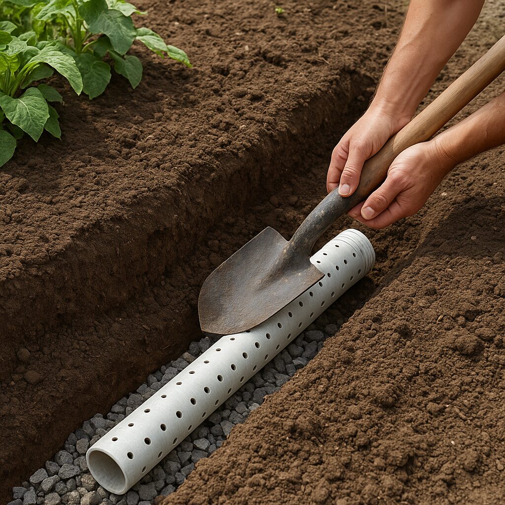 Jak wykonać drenowanie gleby