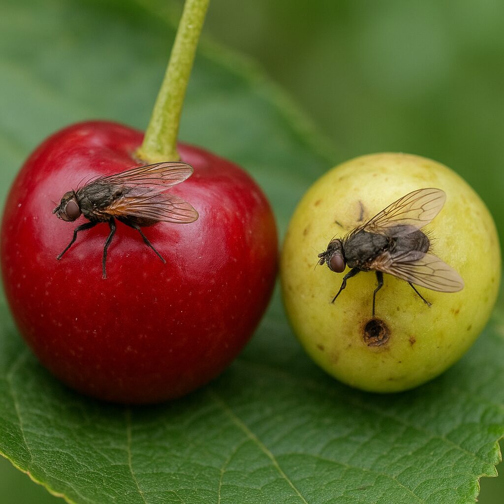 Nasionnica trześniówka – czereśnie, wiśnie