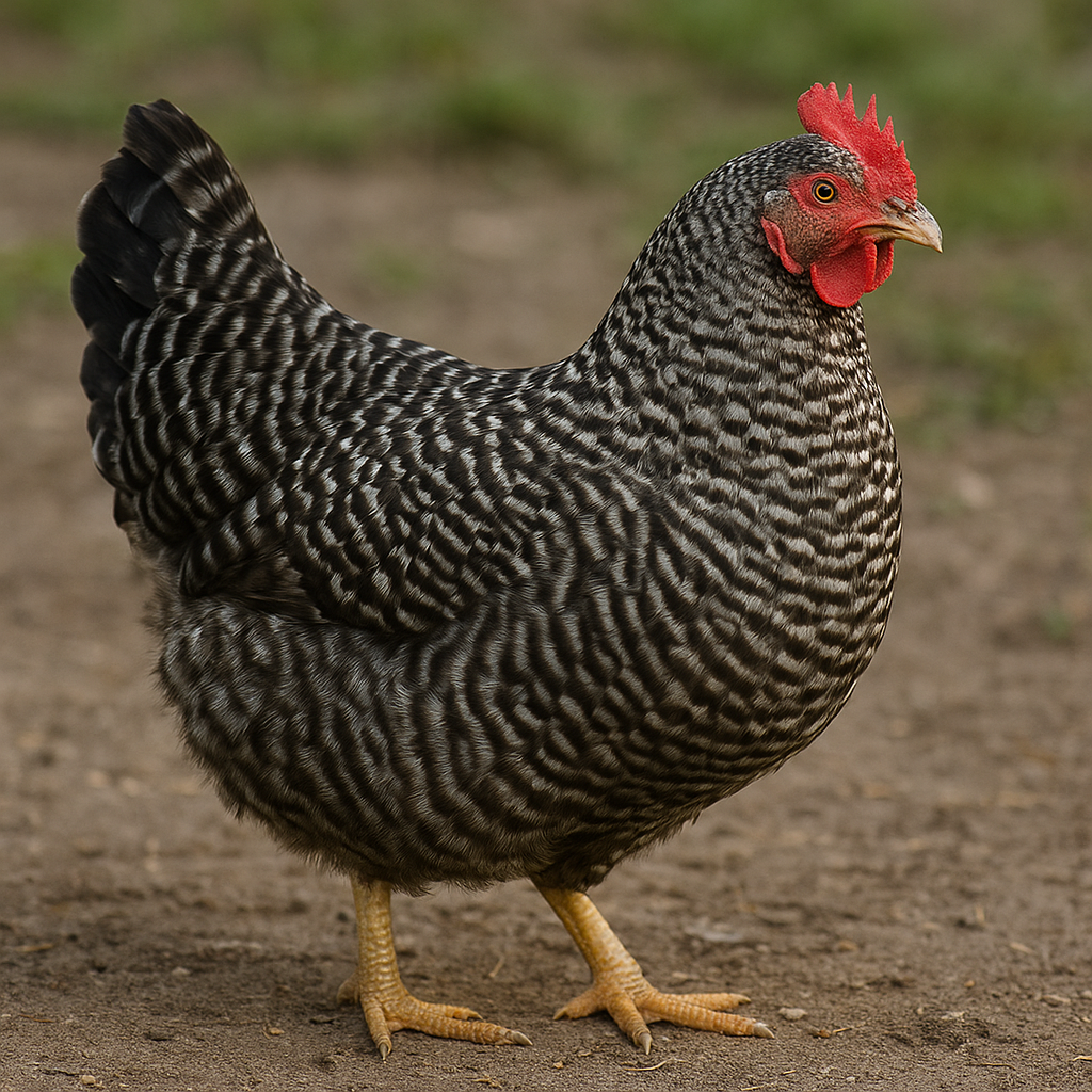 Plymouth Rock – Gallus gallus domesticus – kura