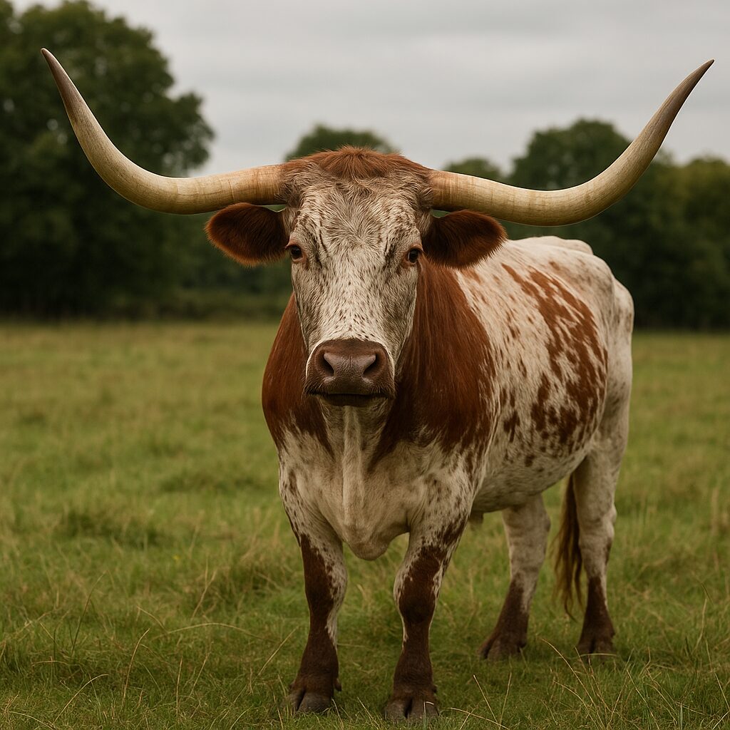 Bydło rasy Longhorn English
