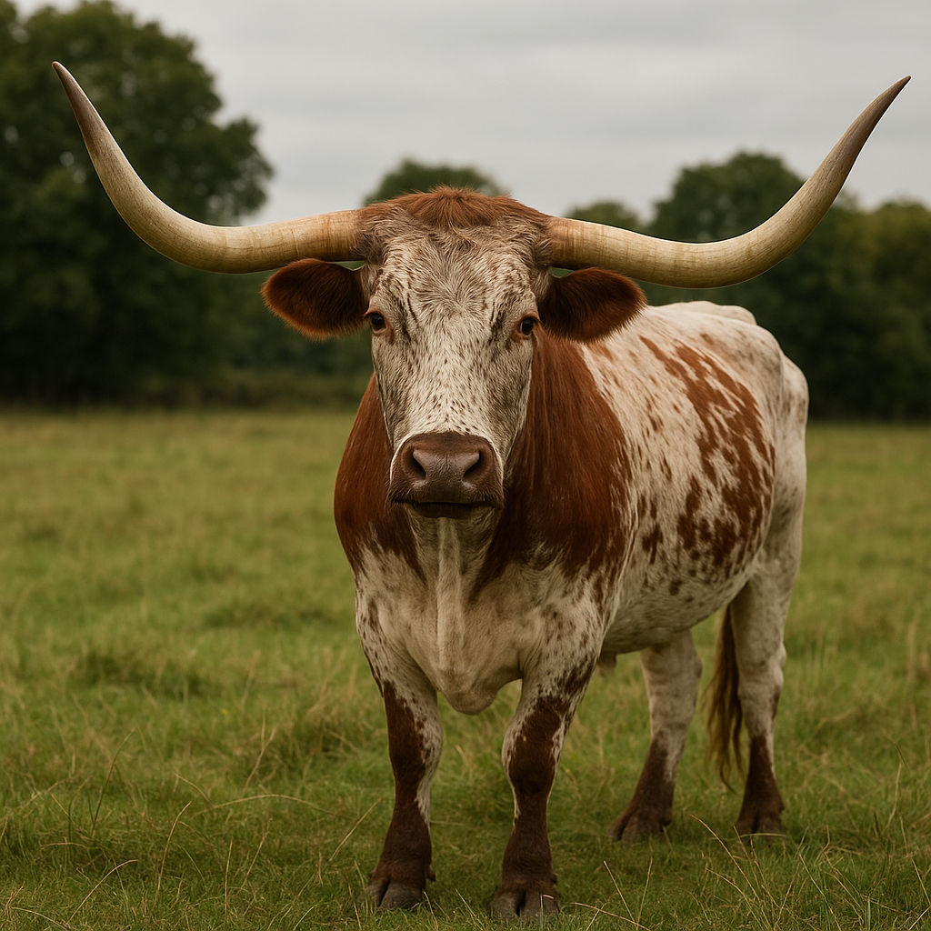 Bydło rasy Longhorn English