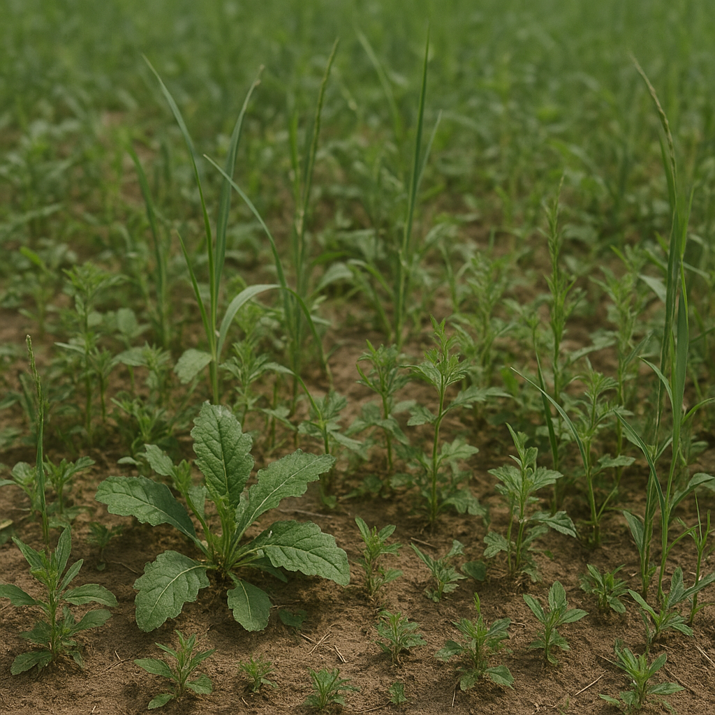 Największy wpływ na zachwaszczenie