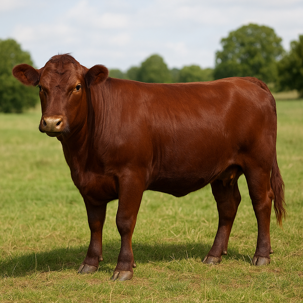 Bydło rasy Norfolk Red Poll