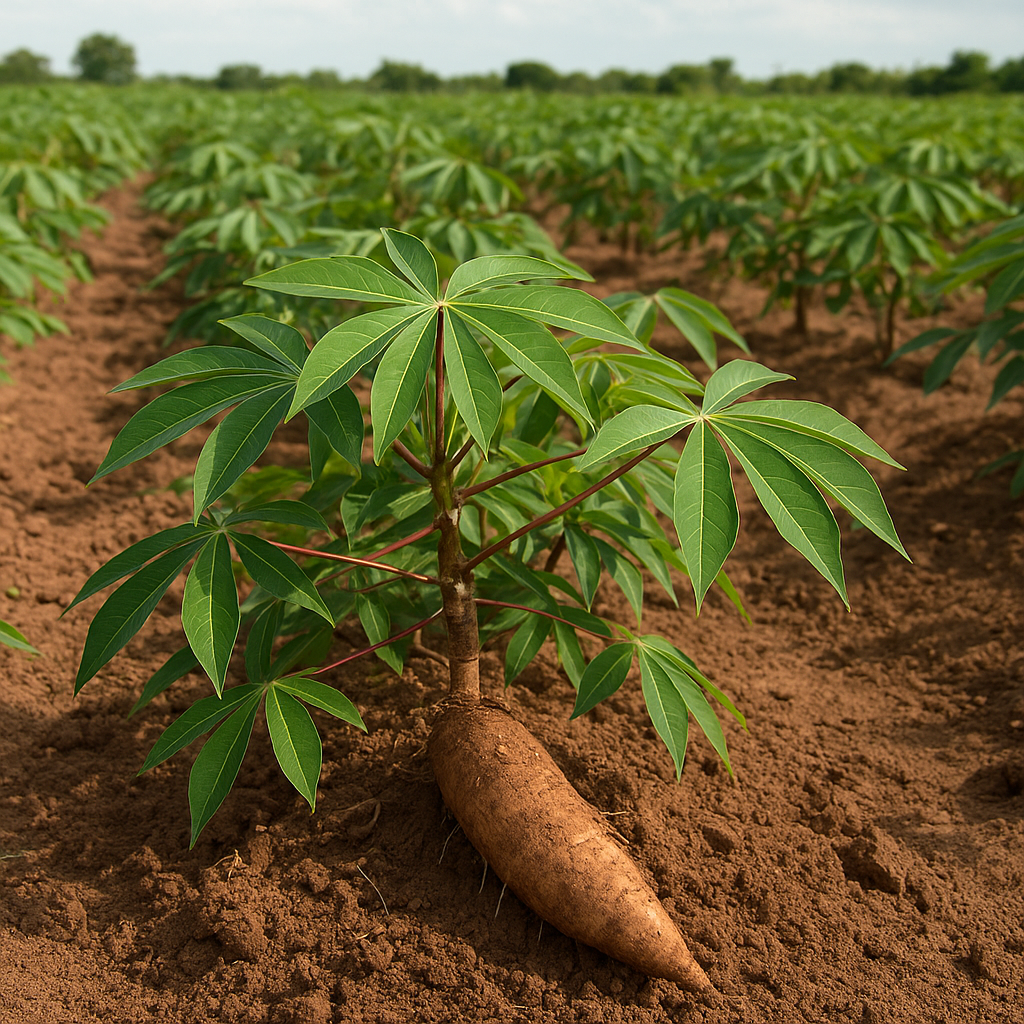 Uprawa kasawy goryczkowej
