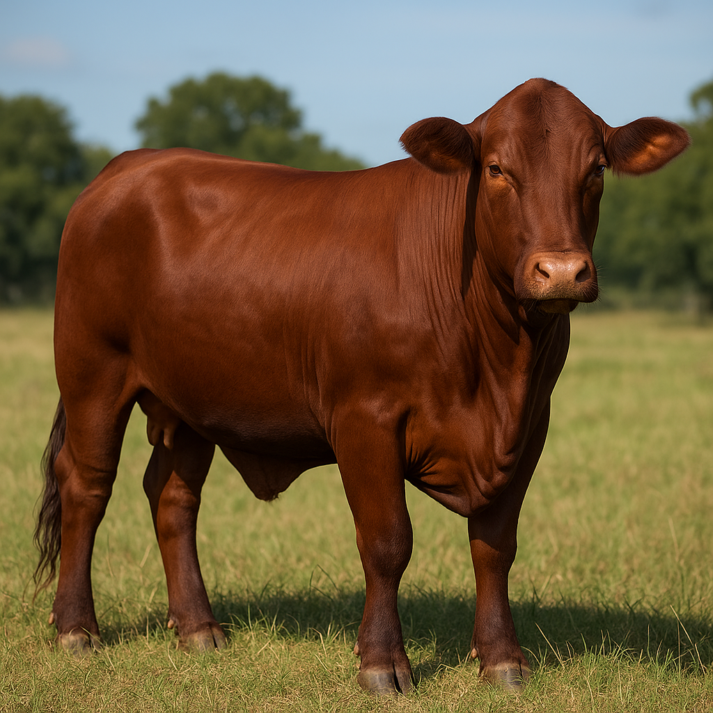 Bydło rasy Santa Gertrudis