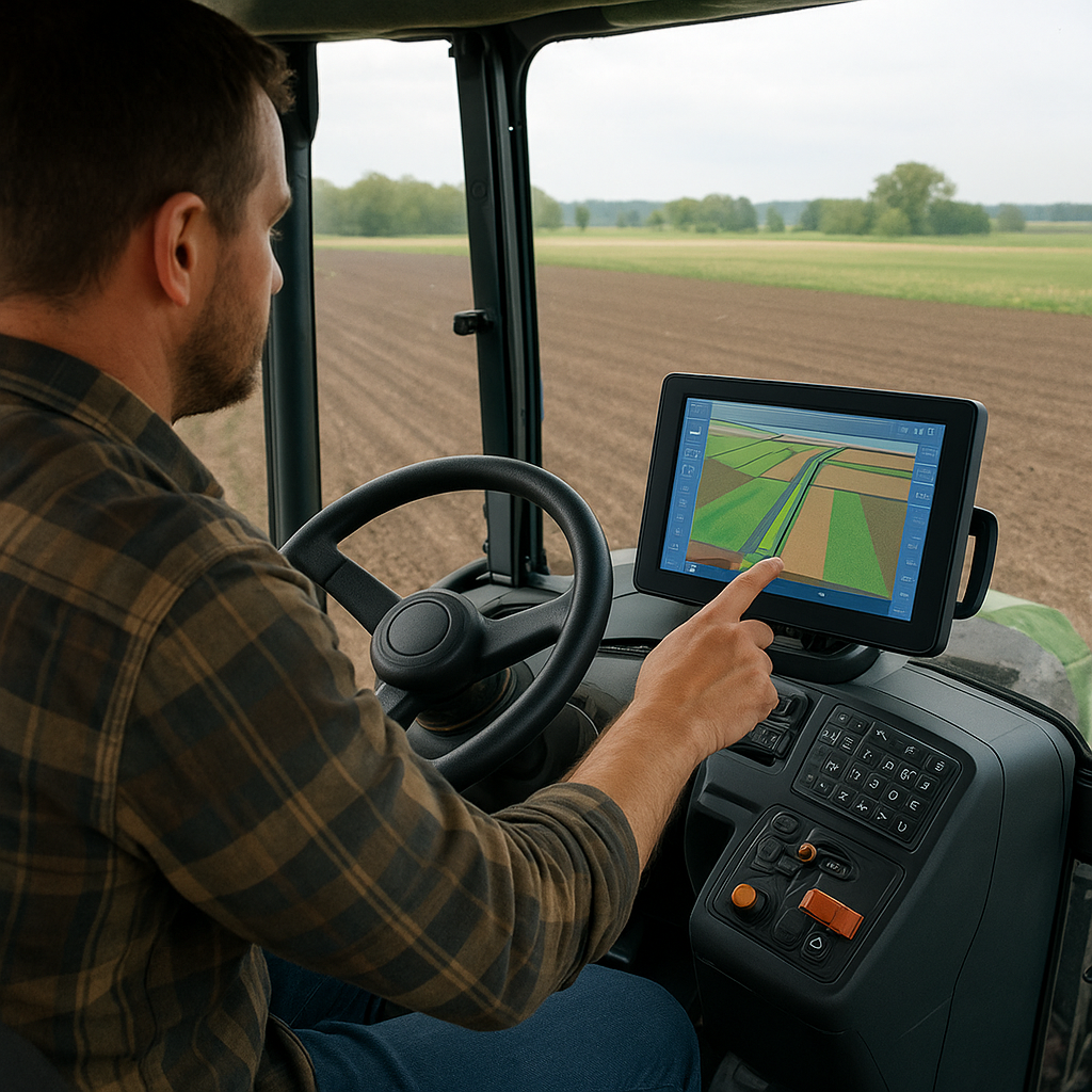 Jak korzystać z nawigacji w ciągniku