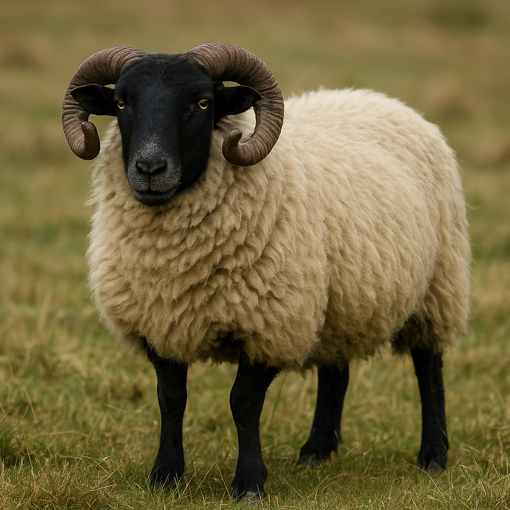 Rasa owiec Scottish Blackface