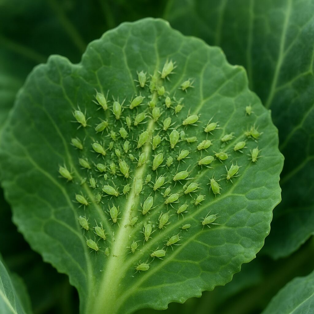 Mszyca kapuściana – warzywa kapustne