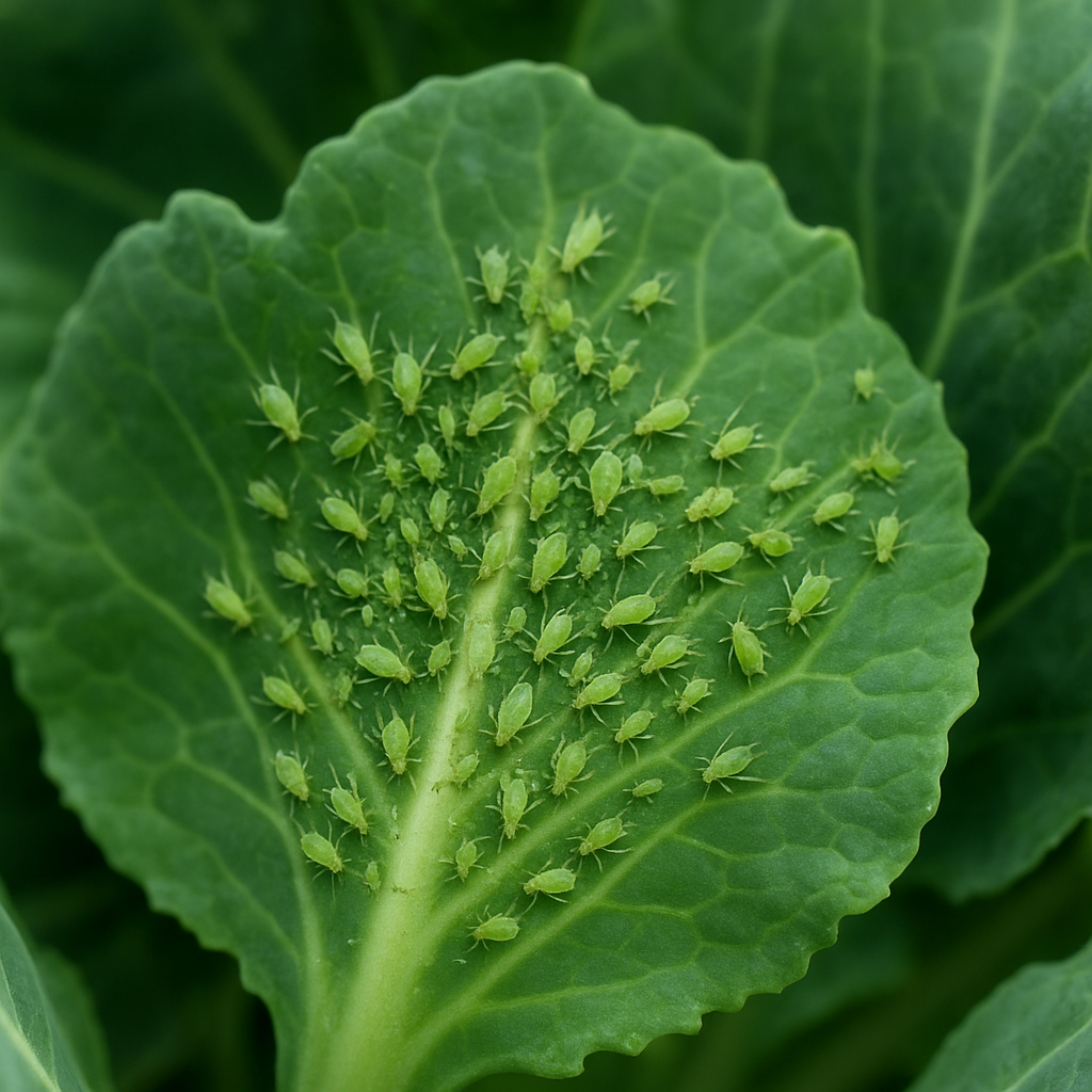 Mszyca kapuściana – warzywa kapustne