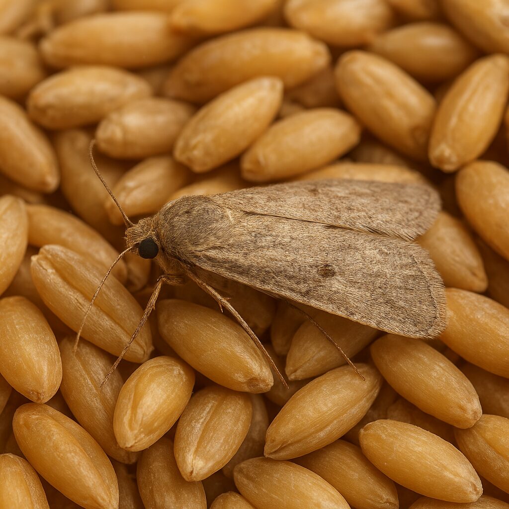 Mól ziarniak – magazyn zboża