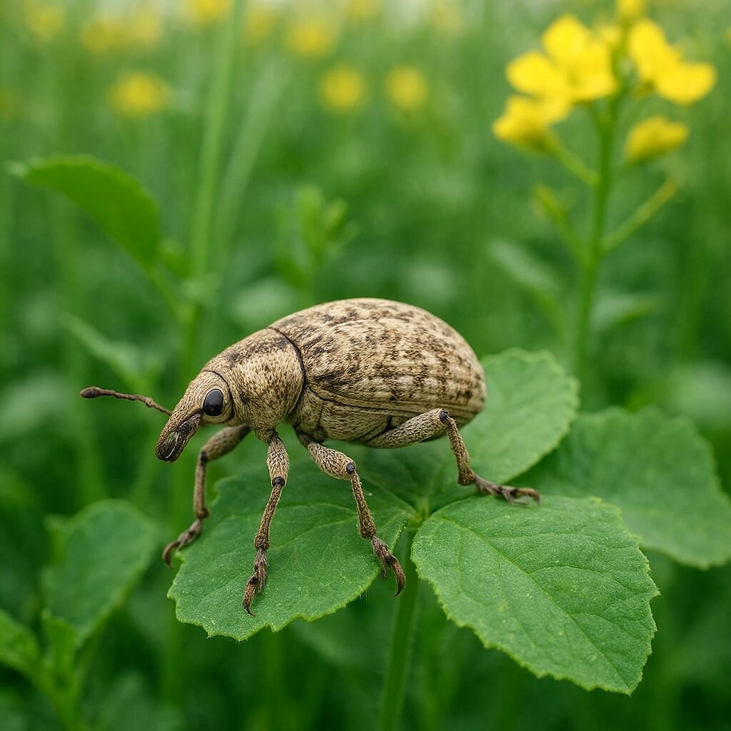 Zmienik lucernowiec – lucerna, rzepak