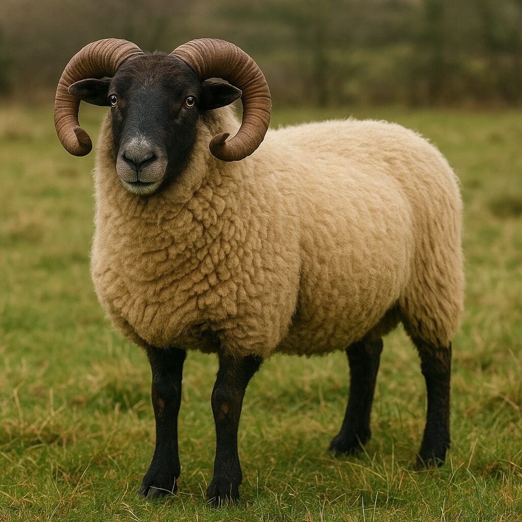 Rasa owiec Exmoor Horn