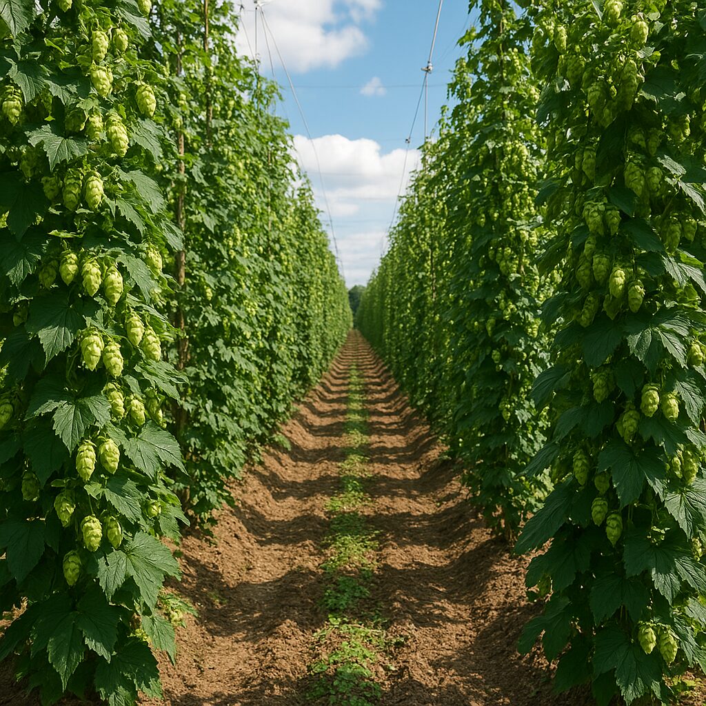 Uprawa chmielu
