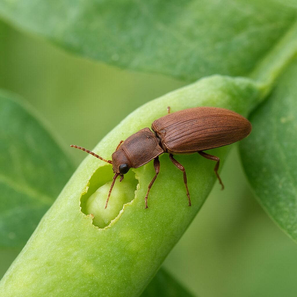 Zmienik grochowiec – groch
