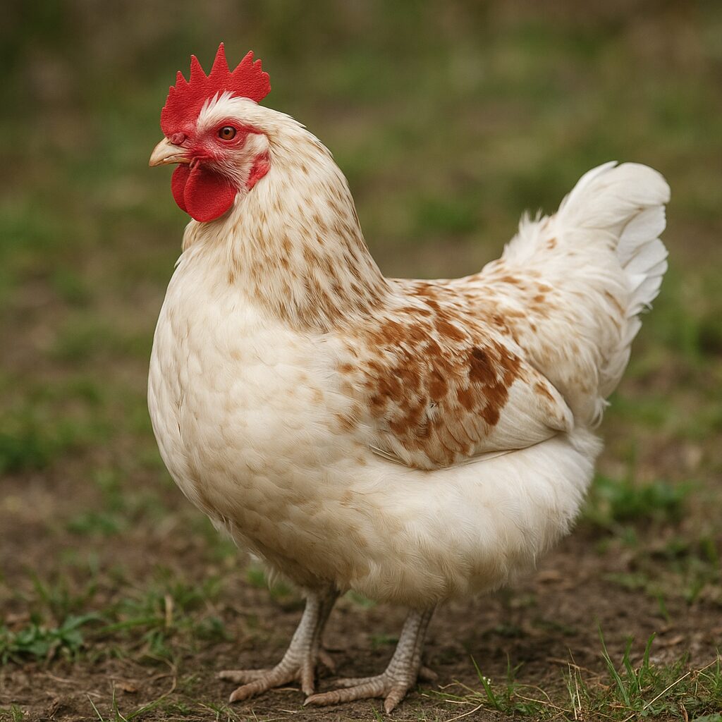 Faverolles – Gallus gallus domesticus – kura