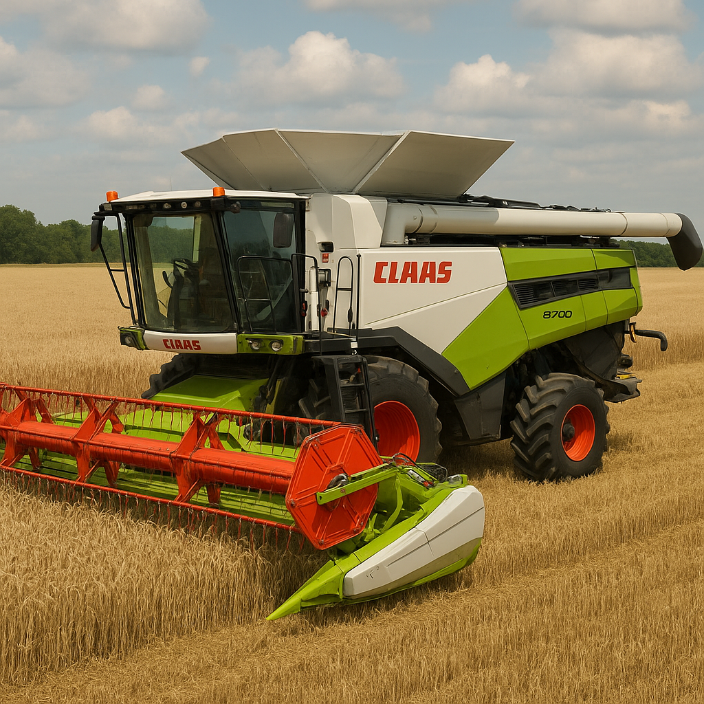 Kombajn Zbożowy Lexion 8700 – Claas