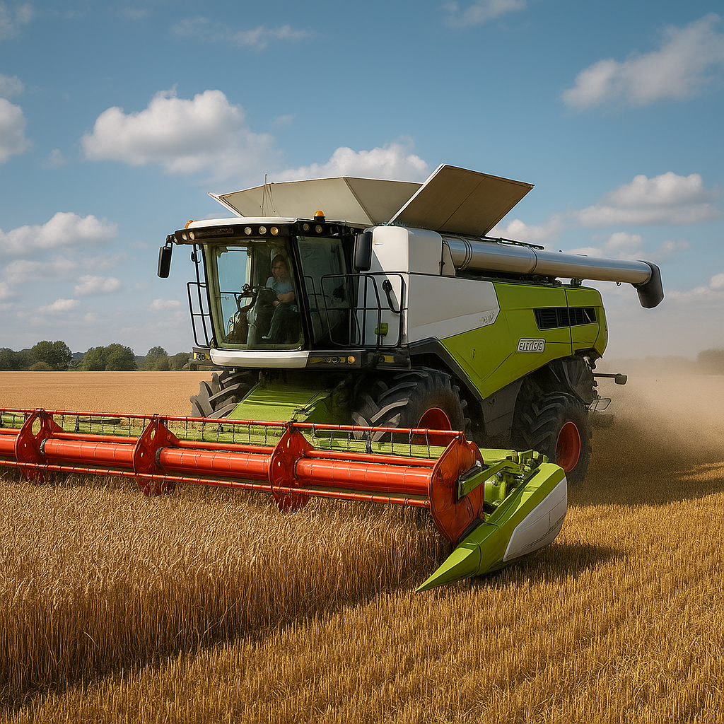 Kombajn Zbożowy Lexion 8900 – Claas