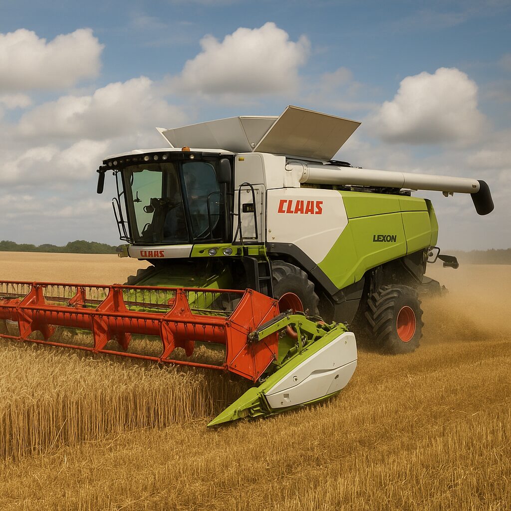 Kombajn Zbożowy Lexion 7600 – Claas