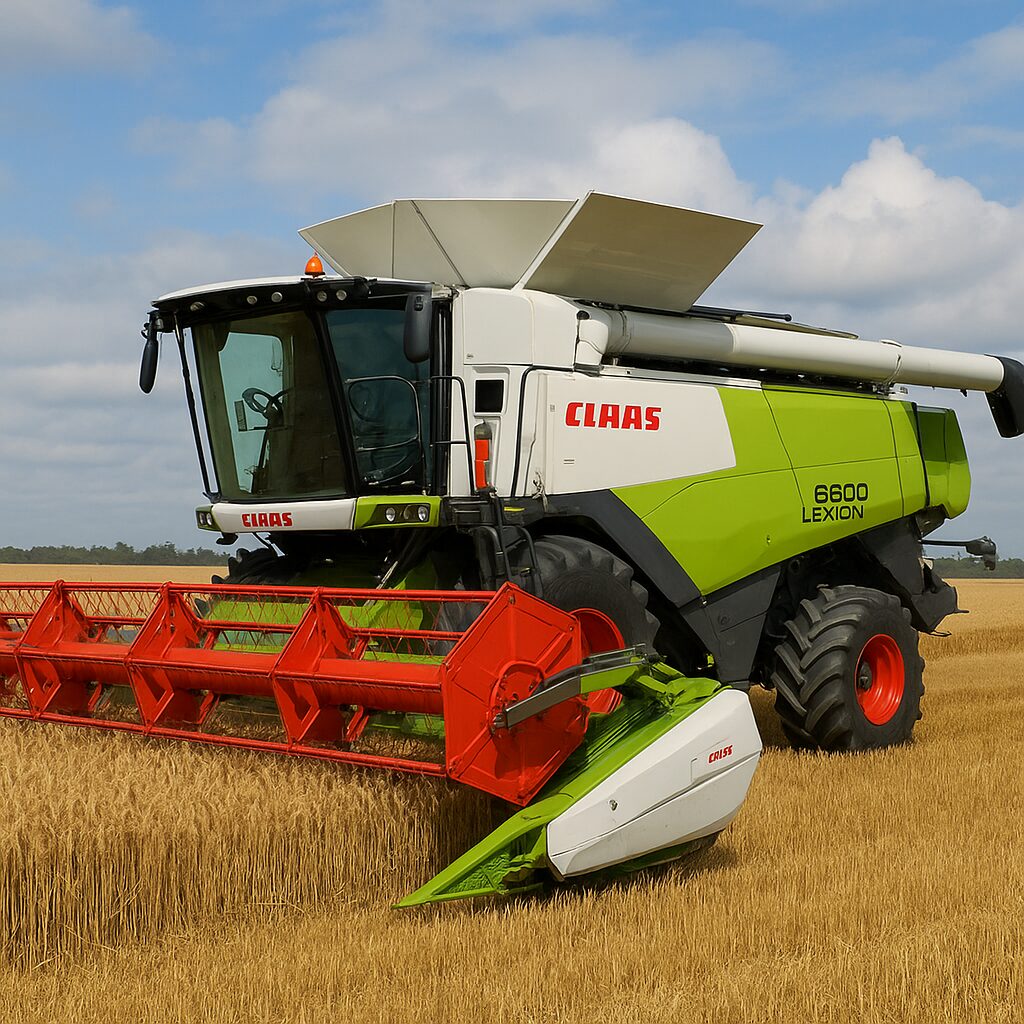 Kombajn Zbożowy Lexion 6800 – Claas