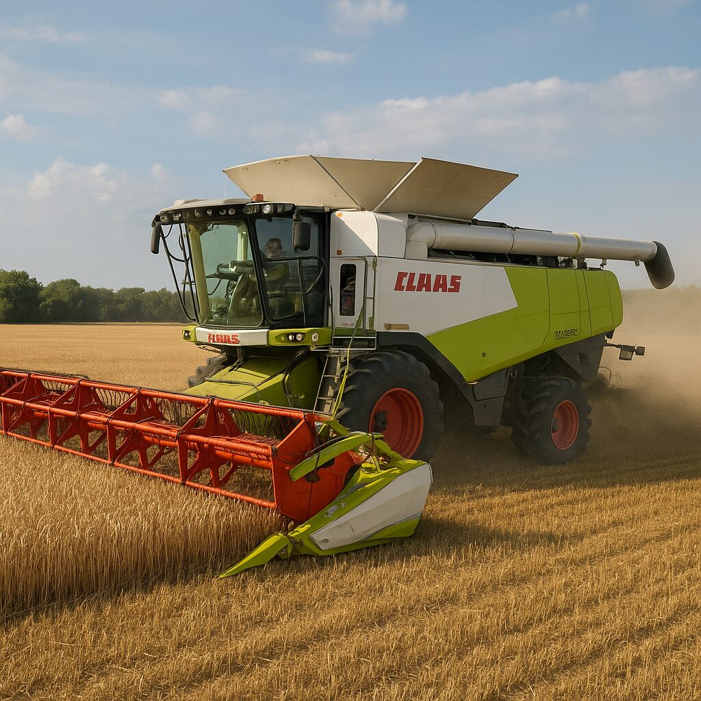 Kombajn Zbożowy Lexion 6900 – Claas