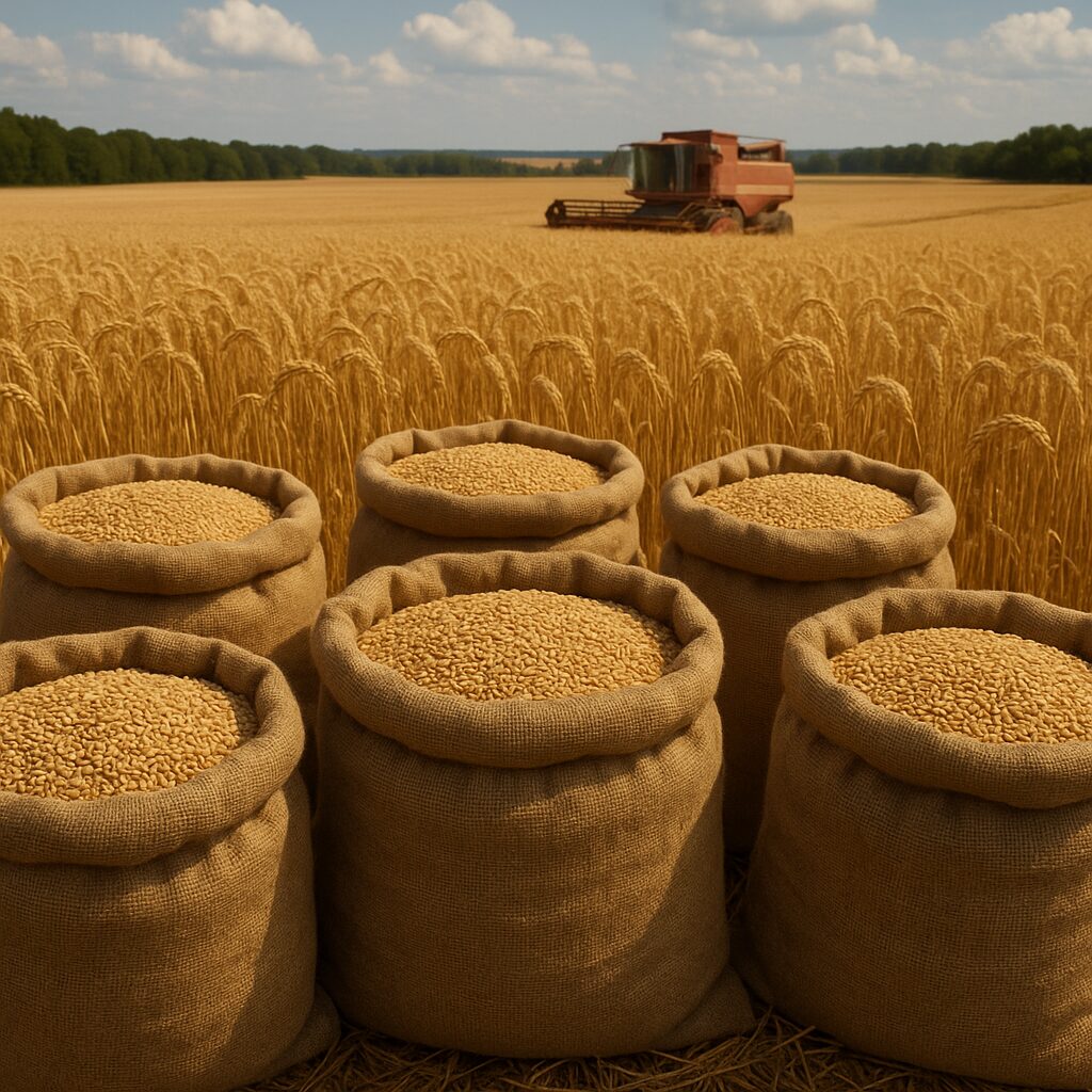 Największy eksport zbóż